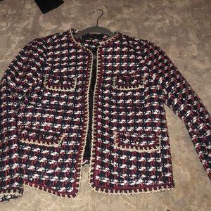 Zara tweed blazer